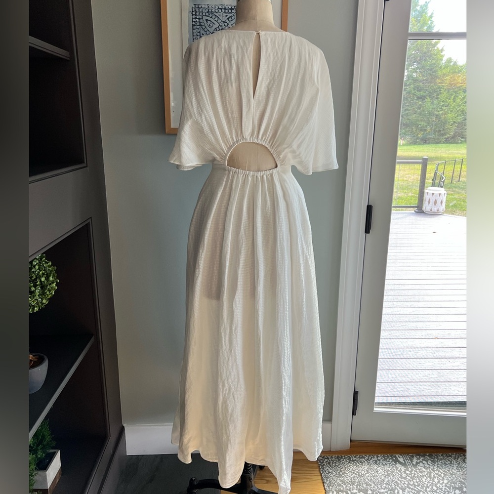Banana Republic Creamy White Dress size S NWT - Picture 6 of 14